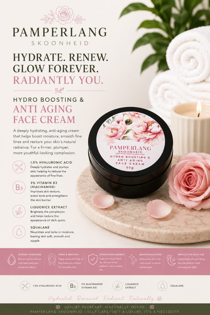 Hydro Boosting & Anti Aging Face Cream