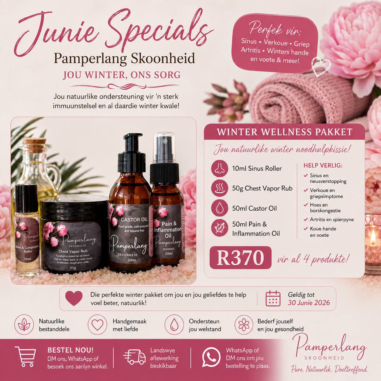 Junie Spesiale Winter Wellness Pakket