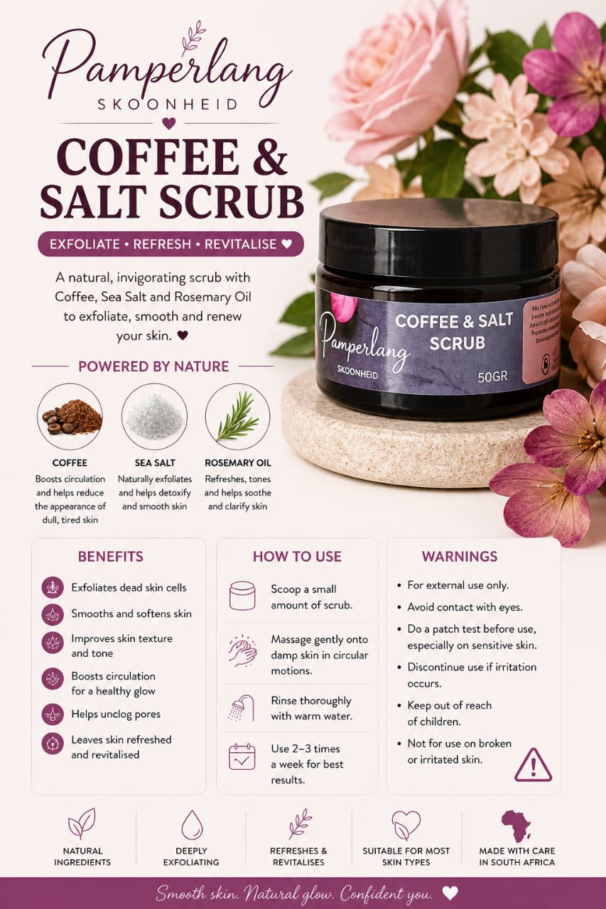 Coffee Salt Scrub